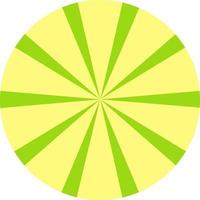 circulaire straal zonnestraal vector