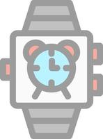 SmartWatch alarm vector icoon ontwerp