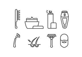 Shave vector iconen