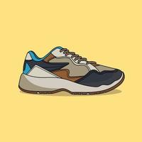 illustratie schoenen vector abstract vorm