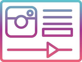 instagram vector icoon