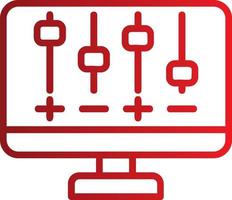 volume vector pictogram