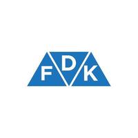 dfk credit reparatie accounting logo ontwerp Aan wit achtergrond. dfk creatief initialen groei diagram brief logo concept. dfk bedrijf financiën logo ontwerp. vector