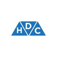 dhc credit reparatie accounting logo ontwerp Aan wit achtergrond. dhc creatief initialen groei diagram brief logo concept. dhc bedrijf financiën logo ontwerp. vector