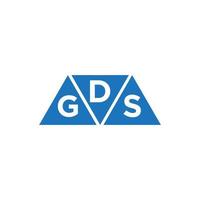 dgs credit reparatie accounting logo ontwerp Aan wit achtergrond. dgs creatief initialen groei diagram brief logo concept. dgs bedrijf financiën logo ontwerp. vector