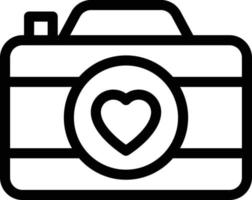 camera vectorillustratie op een background.premium kwaliteit symbolen.vector pictogrammen voor concept en grafisch ontwerp. vector