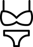 bikini vector illustratie Aan een achtergrond.premium kwaliteit symbolen.vector pictogrammen voor concept en grafisch ontwerp.