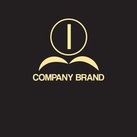 bedrijf logo ontwerp. brief logo. vector