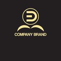 bedrijf logo ontwerp. brief logo. vector