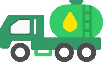 olie tanker vector icoon ontwerp