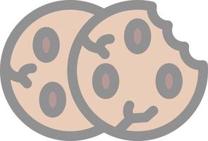 biscuits vector icoon ontwerp