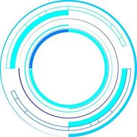 tech cirkel decoratief vector ontwerp element