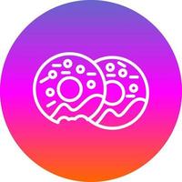 donuts vector icoon ontwerp