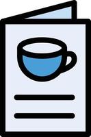 cafe menu vector illustratie Aan een achtergrond.premium kwaliteit symbolen.vector pictogrammen voor concept en grafisch ontwerp.