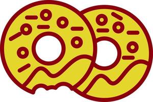 donuts vector icoon ontwerp