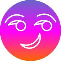 grijnzend gezicht vector icoon ontwerp