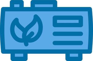 biogas plat pictogram vector