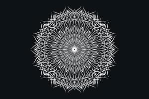 luxe mandala ontwerp achtergrond vector