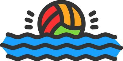 waterpolo vector icoon ontwerp