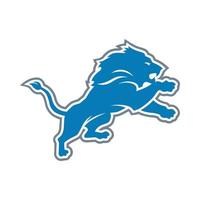 Detroit leeuwen logo Aan transparant achtergrond vector