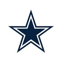 Dallas cowboys logo Aan transparant achtergrond vector