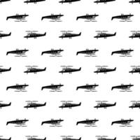 camo helikopter patroon naadloos vector