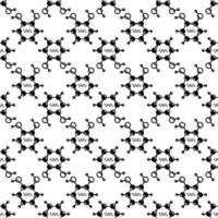 catechol molecuul patroon naadloos vector