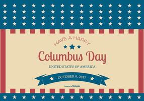 Columbus Day 2017 Illustratie vector