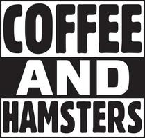 hamster t-shirt ontwerp bundel, typografie t-shirt ontwerp vector