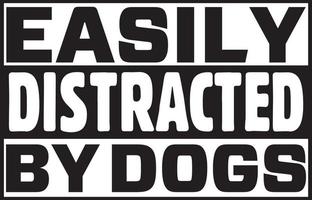 hondenshirt ontwerp bundel, typografie t-shirt ontwerp vector