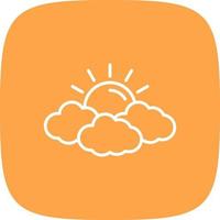 wolken creatief icoon ontwerp vector