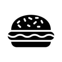 hamburger vectorillustratie op een background.premium kwaliteit symbolen.vector pictogrammen voor concept en grafisch ontwerp. vector