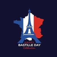 bastille-dagviering vector