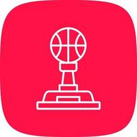 basketbal creatief icoon ontwerp vector