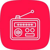 radio creatief icoon ontwerp vector