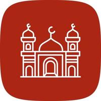 moskee creatief icoon ontwerp vector