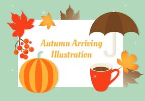 Gratis Herfst Vector Achtergrond