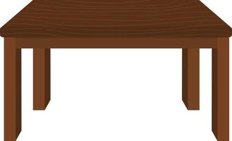 vrij vector hout tafel top Aan geïsoleerd achtergrond tafels meubilair van hout, interieur houten bureaus