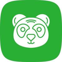panda creatief icoon ontwerp vector