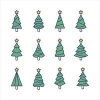 kerstboom lijn concept collectie