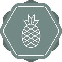 uniek ananas vector lijn icoon