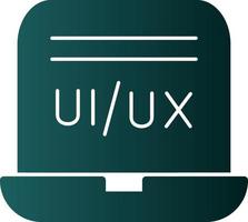 ui ux ontwerper vector icoon ontwerp