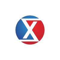 x brief logo sjabloon vector pictogram