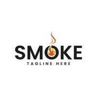 rook brand logo ontwerp inspiratie, watermerk logo Aan wit achtergrond, symbool, ontwerp vector sjabloon