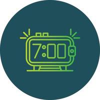 alarm klok creatief icoon ontwerp vector