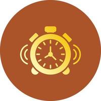 alarm klok creatief icoon ontwerp vector