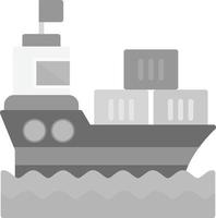 schip creatief icoon ontwerp vector