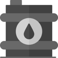 olie vat creatief icoon ontwerp vector