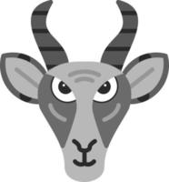 gazelle creatief icoon ontwerp vector