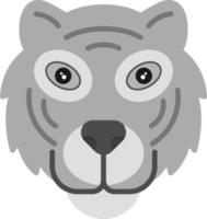 tijger creatief icoon ontwerp vector